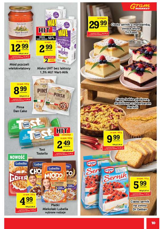 Gram Market - gazetka promocyjna Gazetka od środy 17.06 do wtorku 23.06 - strona 10