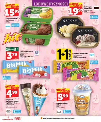 TOPAZ - gazetka promocyjna Nowa gazetka od czwartku, 18.06 od czwartku 18.06 do środy 24.06 - strona 18