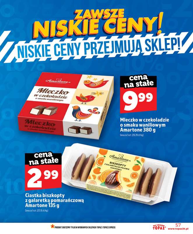 TOPAZ - gazetka promocyjna Nowa gazetka od czwartku, 18.06 od czwartku 18.06 do środy 24.06 - strona 57