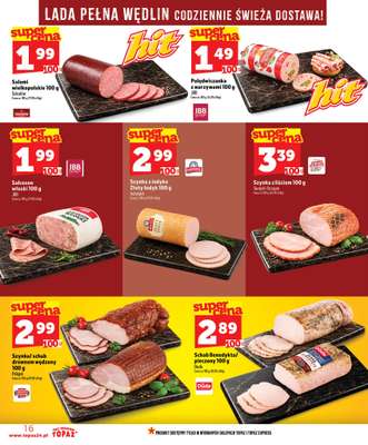 TOPAZ - gazetka promocyjna Nowa gazetka od czwartku, 18.06 od czwartku 18.06 do środy 24.06 - strona 16