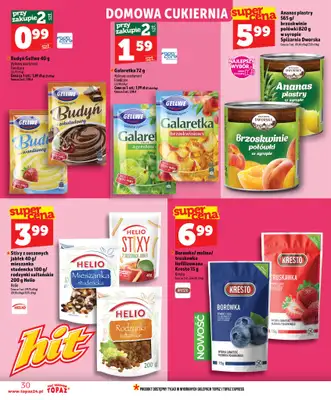 TOPAZ - gazetka promocyjna Nowa gazetka od czwartku, 18.06 od czwartku 18.06 do środy 24.06 - strona 30