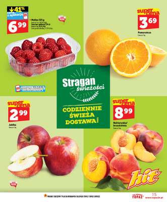 TOPAZ - gazetka promocyjna Nowa gazetka od czwartku, 18.06 od czwartku 18.06 do środy 24.06 - strona 15