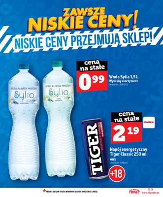 TOPAZ - gazetka promocyjna Nowa gazetka od czwartku, 18.06 od czwartku 18.06 do środy 24.06 - strona 59