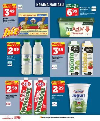 TOPAZ - gazetka promocyjna Nowa gazetka od czwartku, 18.06 od czwartku 18.06 do środy 24.06 - strona 20
