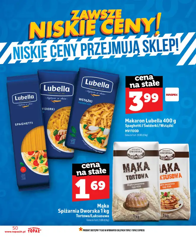 TOPAZ - gazetka promocyjna Nowa gazetka od czwartku, 18.06 od czwartku 18.06 do środy 24.06 - strona 50