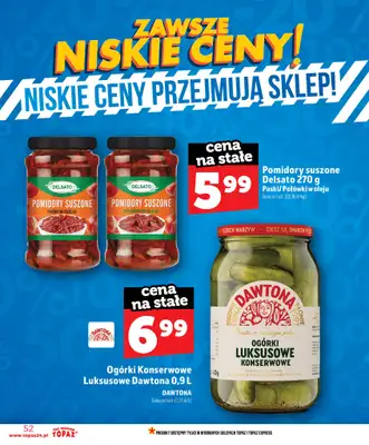 TOPAZ - gazetka promocyjna Nowa gazetka od czwartku, 18.06 od czwartku 18.06 do środy 24.06 - strona 52