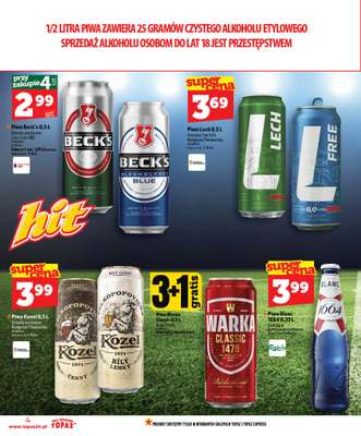 TOPAZ - gazetka promocyjna Nowa gazetka od czwartku, 18.06 od czwartku 18.06 do środy 24.06 - strona 4