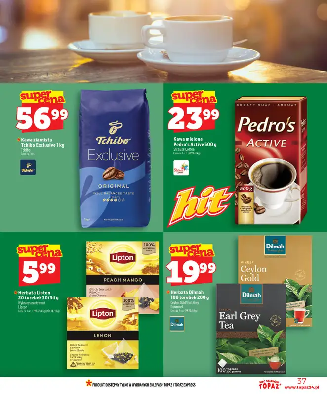 TOPAZ - gazetka promocyjna Nowa gazetka od czwartku, 18.06 od czwartku 18.06 do środy 24.06 - strona 37