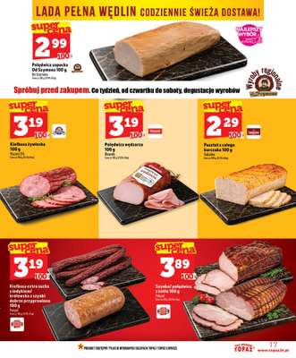 TOPAZ - gazetka promocyjna Nowa gazetka od czwartku, 18.06 od czwartku 18.06 do środy 24.06 - strona 17