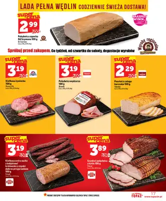 TOPAZ - gazetka promocyjna Nowa gazetka od czwartku, 18.06 od czwartku 18.06 do środy 24.06 - strona 17