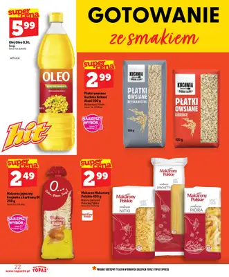 TOPAZ - gazetka promocyjna Nowa gazetka od czwartku, 18.06 od czwartku 18.06 do środy 24.06 - strona 22