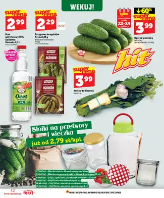 TOPAZ - gazetka promocyjna Nowa gazetka od czwartku, 18.06 od czwartku 18.06 do środy 24.06 - strona 32