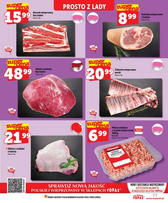 TOPAZ - gazetka promocyjna Nowa gazetka od czwartku, 18.06 od czwartku 18.06 do środy 24.06 - strona 11