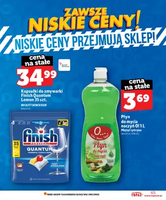TOPAZ - gazetka promocyjna Nowa gazetka od czwartku, 18.06 od czwartku 18.06 do środy 24.06 - strona 65