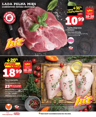TOPAZ - gazetka promocyjna Nowa gazetka od czwartku, 18.06 od czwartku 18.06 do środy 24.06 - strona 10