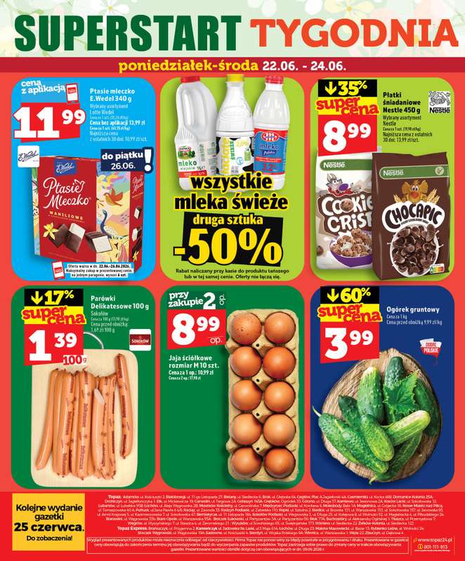 TOPAZ - gazetka promocyjna Nowa gazetka od czwartku, 18.06 od czwartku 18.06 do środy 24.06 - strona 74