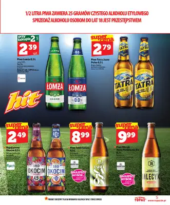 TOPAZ - gazetka promocyjna Nowa gazetka od czwartku, 18.06 od czwartku 18.06 do środy 24.06 - strona 5