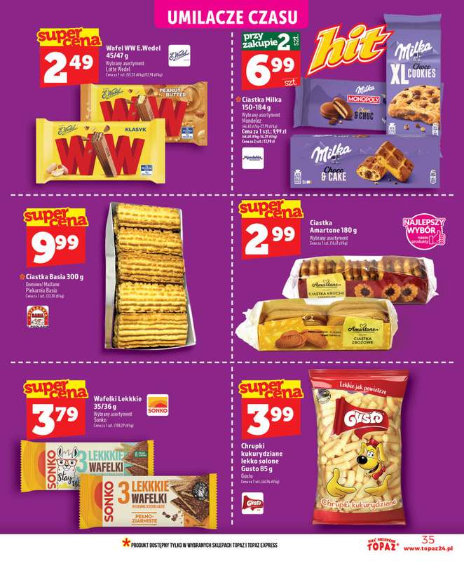 TOPAZ - gazetka promocyjna Nowa gazetka od czwartku, 18.06 od czwartku 18.06 do środy 24.06 - strona 35