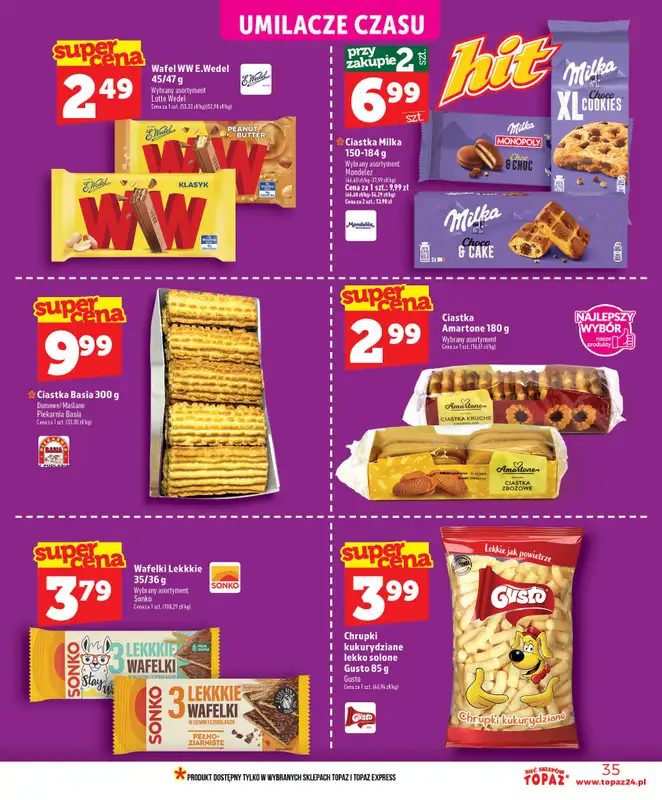 TOPAZ - gazetka promocyjna Nowa gazetka od czwartku, 18.06 od czwartku 18.06 do środy 24.06 - strona 35