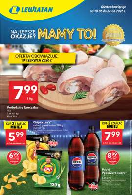LEWIATAN - gazetka promocyjna Mamy TO w Lewiatanie – Żory od czwartku 18.06 do środy 24.06