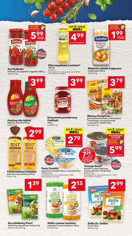 LEWIATAN - gazetka promocyjna Mamy TO w Lewiatanie – woj. mazowieckie od czwartku 18.06 do środy 24.06 - strona 5