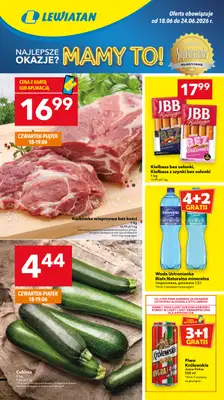 LEWIATAN - gazetka promocyjna Mamy TO w Lewiatanie – woj. mazowieckie od czwartku 18.06 do środy 24.06