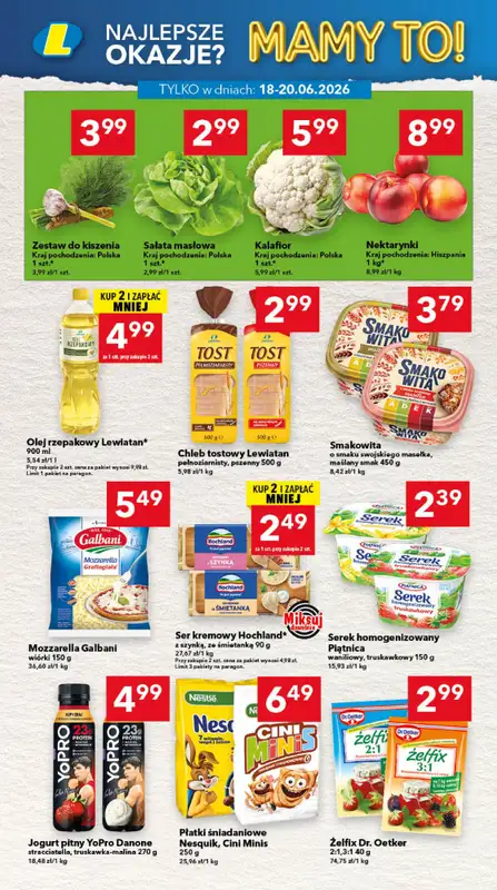 LEWIATAN - gazetka promocyjna Mamy TO w Lewiatanie – woj. opolskie od czwartku 18.06 do środy 24.06 - strona 4