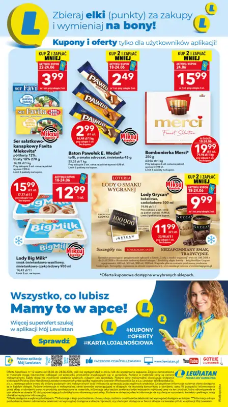 LEWIATAN - gazetka promocyjna Mamy TO w Lewiatanie – woj. wielkopolskie od czwartku 18.06 do środy 24.06 - strona 8