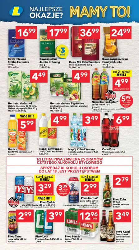 LEWIATAN - gazetka promocyjna Mamy TO w Lewiatanie – Zachód od czwartku 18.06 do środy 24.06 - strona 6