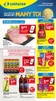 LEWIATAN - gazetka promocyjna Mamy TO w Lewiatanie – woj. lubelskie od czwartku 18.06 do środy 24.06