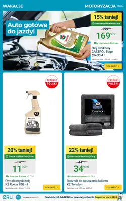 ERLI - gazetka promocyjna Świętuj Dzień Ojca z Erli! od poniedziałku 15.06 do niedzieli 21.06 - strona 11
