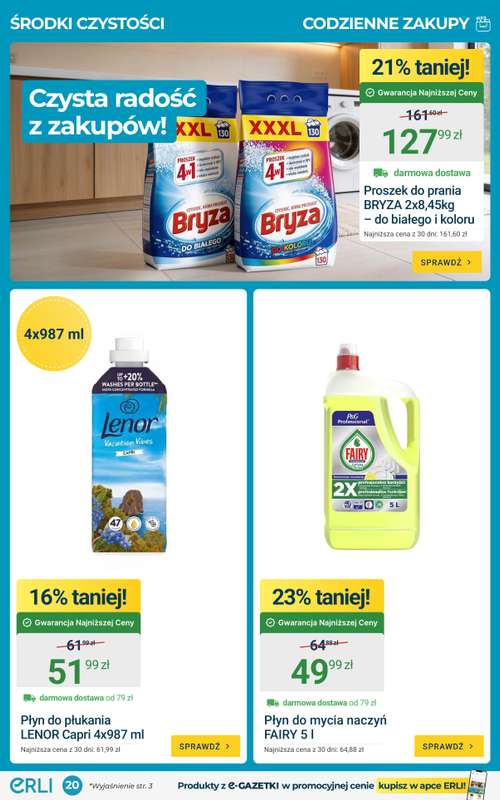 ERLI - gazetka promocyjna Świętuj Dzień Ojca z Erli! od poniedziałku 15.06 do niedzieli 21.06 - strona 20