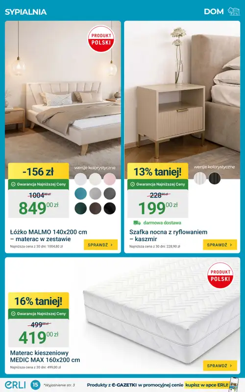 ERLI - gazetka promocyjna Świętuj Dzień Ojca z Erli! od poniedziałku 15.06 do niedzieli 21.06 - strona 15
