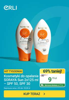 ERLI - gazetka promocyjna Hit tygodnia - Zestaw kosmetyków od poniedziałku 15.06 do niedzieli 21.06