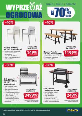 Makro - gazetka promocyjna Wyprzedaż Ogrodowa od piątku 12.06 do piątku 31.07 - strona 4