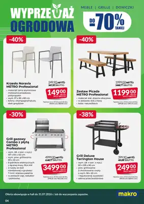 Makro - gazetka promocyjna Wyprzedaż Ogrodowa od piątku 12.06 do piątku 31.07 - strona 4