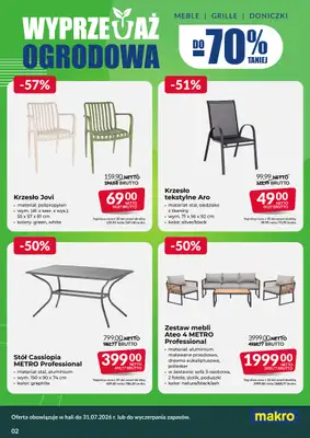 Makro - gazetka promocyjna Wyprzedaż Ogrodowa od piątku 12.06 do piątku 31.07 - strona 2