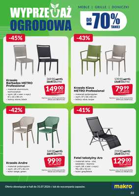 Makro - gazetka promocyjna Wyprzedaż Ogrodowa od piątku 12.06 do piątku 31.07 - strona 3
