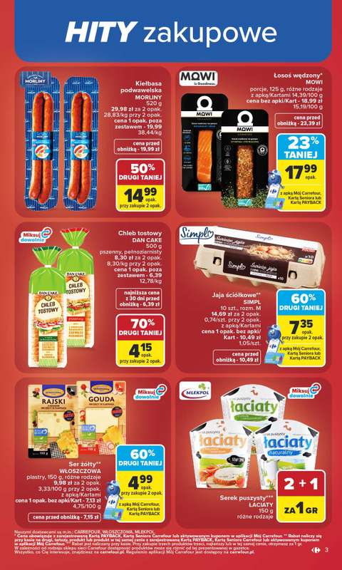 Carrefour - gazetka promocyjna Gazetka Carrefour od poniedziałku od poniedziałku 15.06 do soboty 20.06 - strona 5