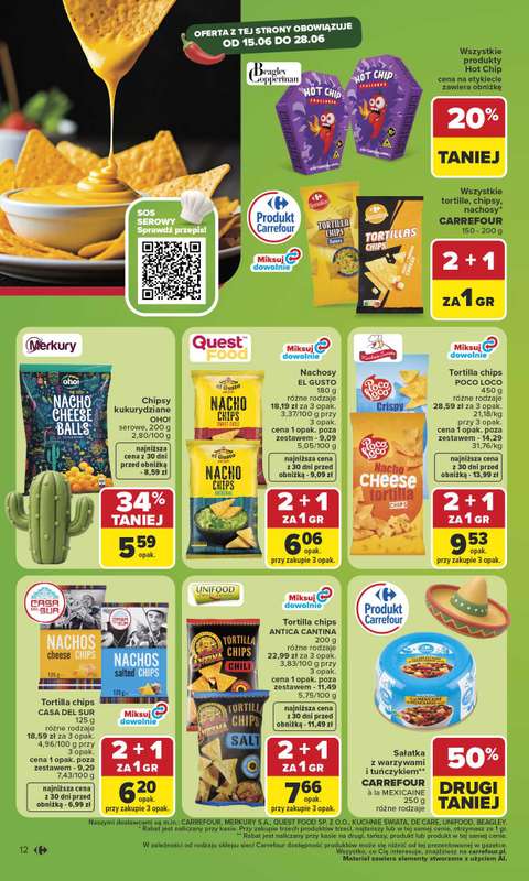 Carrefour - gazetka promocyjna Gazetka Carrefour od poniedziałku od poniedziałku 15.06 do soboty 20.06 - strona 14