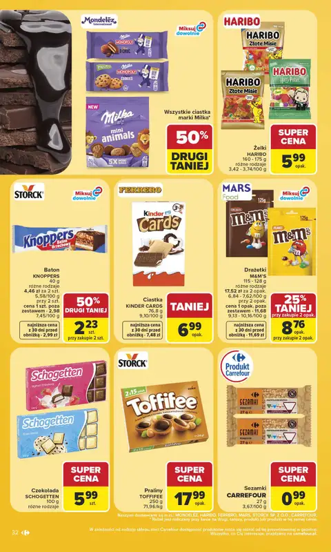 Carrefour - gazetka promocyjna Gazetka Carrefour od poniedziałku od poniedziałku 15.06 do soboty 20.06 - strona 34