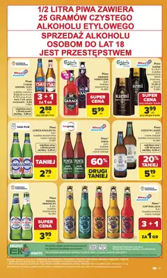 Carrefour - gazetka promocyjna Gazetka Carrefour od poniedziałku od poniedziałku 15.06 do soboty 20.06 - strona 43