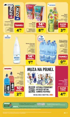 Carrefour - gazetka promocyjna Gazetka Carrefour od poniedziałku od poniedziałku 15.06 do soboty 20.06 - strona 45