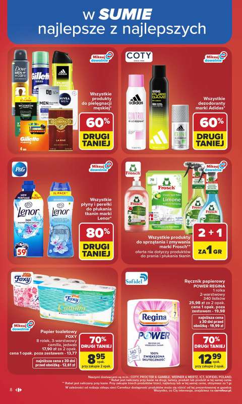 Carrefour - gazetka promocyjna Gazetka Carrefour od poniedziałku od poniedziałku 15.06 do soboty 20.06 - strona 10