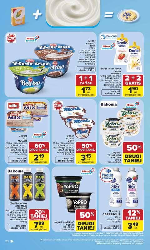 Carrefour - gazetka promocyjna Gazetka Carrefour od poniedziałku od poniedziałku 15.06 do soboty 20.06 - strona 28