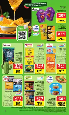 Carrefour - gazetka promocyjna Gazetka Kuchnia Meksykańska od poniedziałku 15.06 do niedzieli 28.06 - strona 6