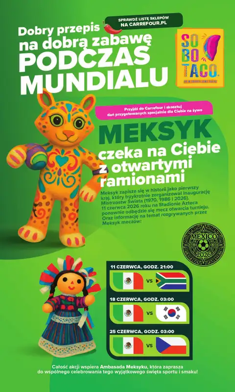 Carrefour - gazetka promocyjna Gazetka Kuchnia Meksykańska od poniedziałku 15.06 do niedzieli 28.06 - strona 15