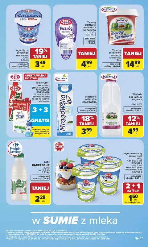 Carrefour Market - gazetka promocyjna Gazetka Carrefour Market od poniedziałku od poniedziałku 15.06 do soboty 20.06 - strona 29