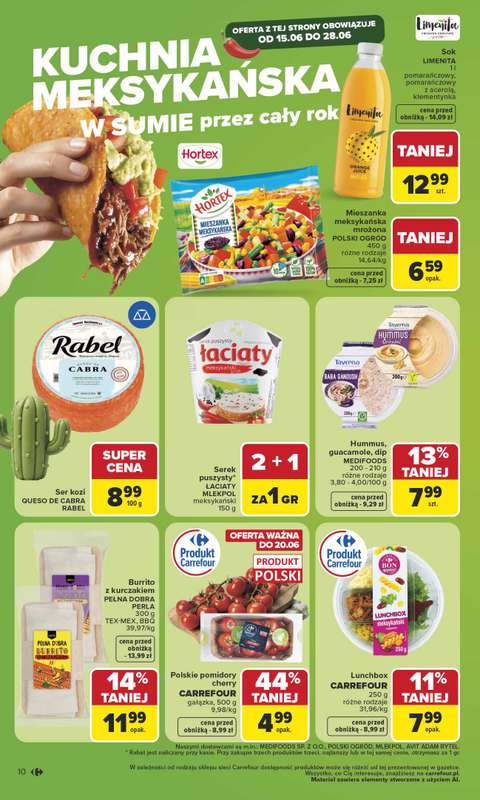 Carrefour Market - gazetka promocyjna Gazetka Carrefour Market od poniedziałku  do soboty 20.06 - strona 12