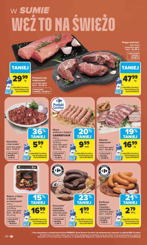 Carrefour Market - gazetka promocyjna Gazetka Carrefour Market od poniedziałku  do soboty 20.06 - strona 22